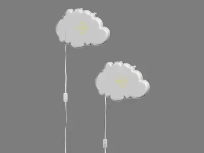 Dromsyn wall lamp Ikea 3D model