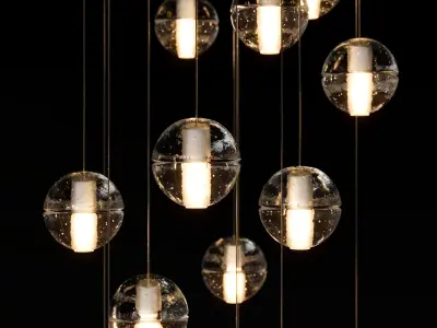 Pendant lamp Bocci lighting 14 26 3D model