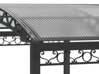 Carport metal  3D model