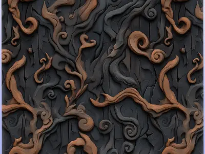 Stylized Floor Seamless Texture Texture 6