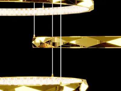 Lampatron Sirild chandelier 3D model