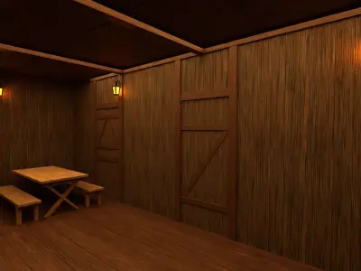 Medieval Fantasy House 02 3D model