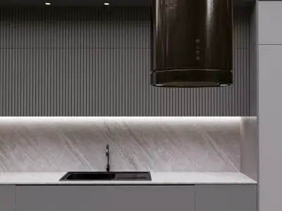 kitchen 3D model 11