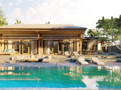 RIVER VILLA 3D model