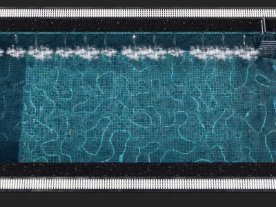SWIMMING POOL NO85 A 3D model