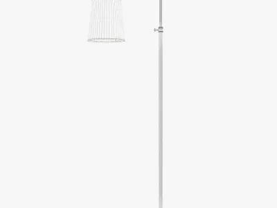 Gramercy steeve floor lamp 3D model