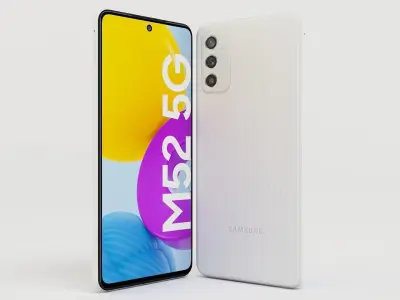 Samsung Galaxy M52 5G  3D model