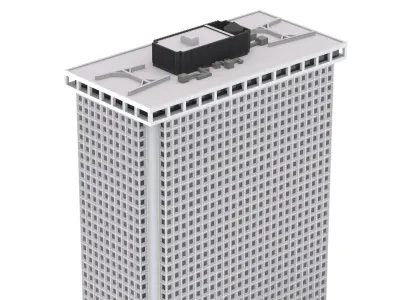 One New York Plaza 3D model