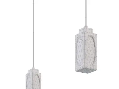 Putnam Place Mini Pendant  By George Kovacs 3D model