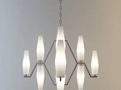 FRIDA WHITE  LIGHT collection 3D model