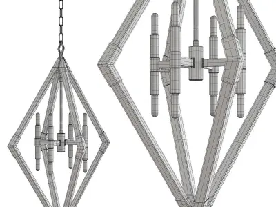 Lyons Pendant Light Low-poly 3D model