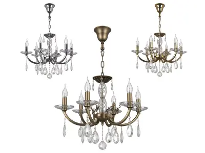 69406x Stregaro Osgona Chandelier 3D model