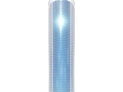 Parametric Building 1b8 3D model