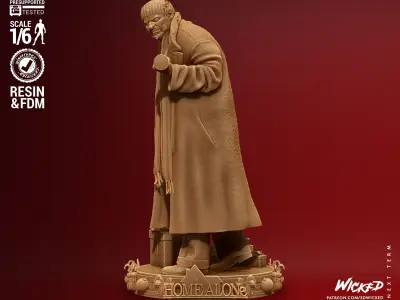 Wicked Home Alone Harry Sculpture Tested for 3D printing 3D print model
