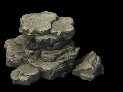 Wild - rock 1104 3D model