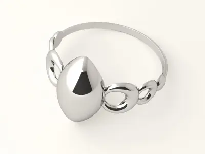 Space ring 3D print model