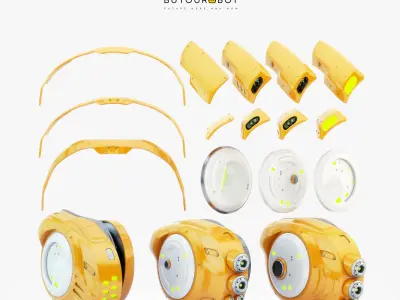 Sprinting drone II  3D model