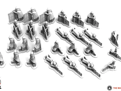 Valour Korps - Sharpshooters 3D print model