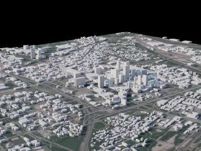 Kansas City - USA 3D model