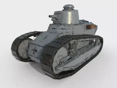 Renault FT17 3D model