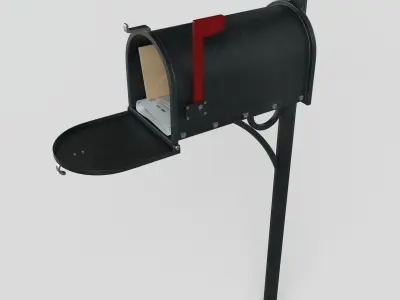 American Mailbox 3D model