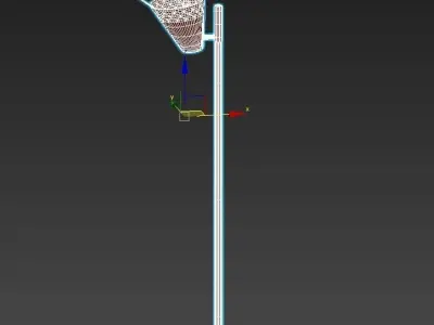 leeee floor lamp with shade 3D model