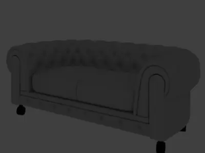 Chesterfield Sofa 3D model