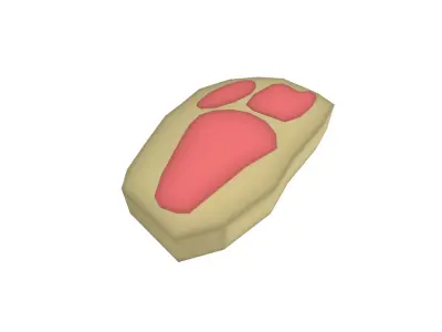 Steak v1 006 Low-poly 3D model