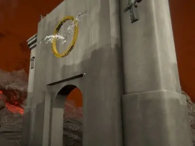 Mystic Door 3D model