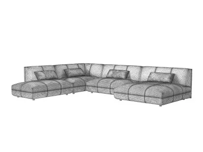 DS 1030 Sofa C01 3D model