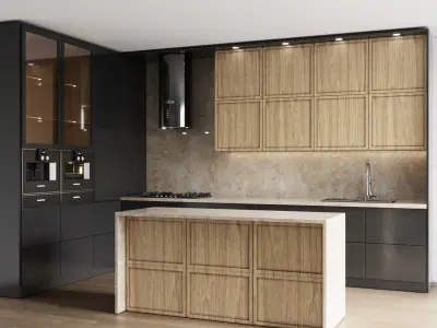 Kitchen 029 3D model