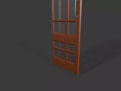 Door R Low-poly 3D model