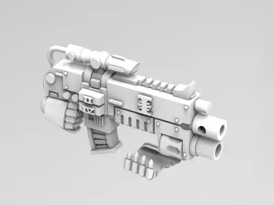 Deathvigil Last Gen Weapons 3D print model