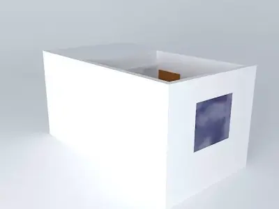 niorkut box with window in it Free 3D model
