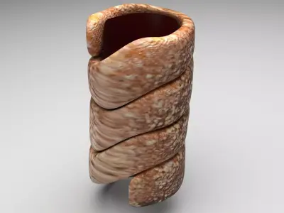 Chimney Cake 3D model