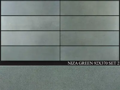 Peronda Niza Green 92x370 Set 2 3D model