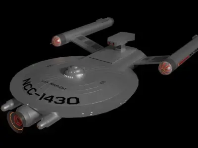 Insurgent Class Corvette 3D model