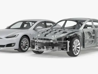  Tesla Model S and Frame Collection 