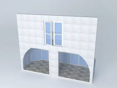 Eco house Free 3D model