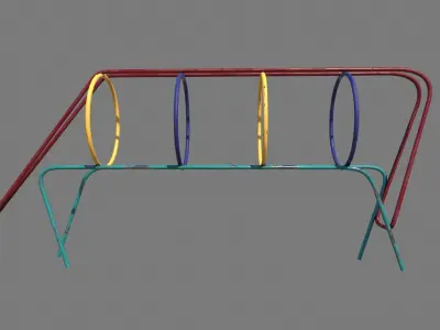 Old Climber Low-poly 3D model