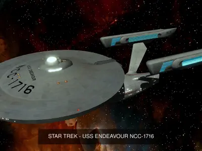 Star Trek Ultimate 3D Model Collection 3D Model Pack
