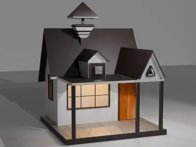 House Model Simple 3D model
