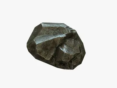 Small Stone Low-poly 3D model