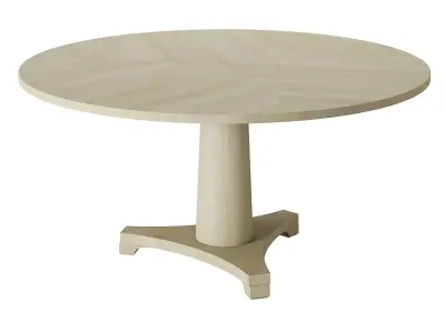 New Classics Cylinder dining table Low-poly 3D model