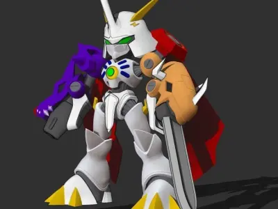 Omega Knight 3D print model