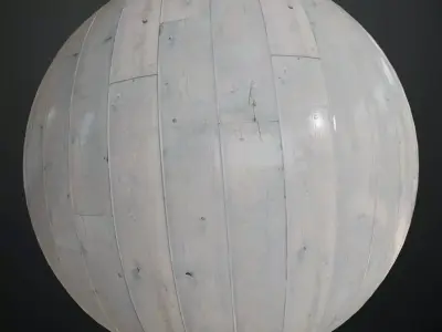 Antique Weathered Redwood Horizontal Siding PBR Texture