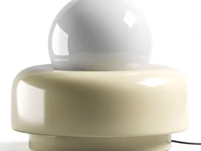 Jardan Nelly Low Table Lamp 3D model