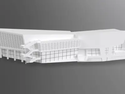 Darmstadtium Darmstadt Germany 3D model