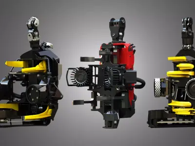 Forestry Harvester Heads - 3 in 1 Package