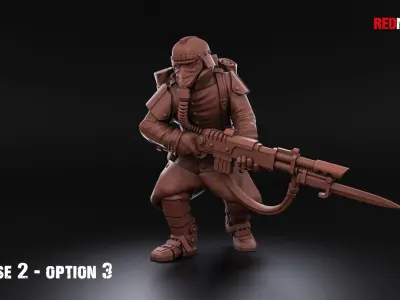 Death Division - Kill Squad - Imperial Force 3D print model